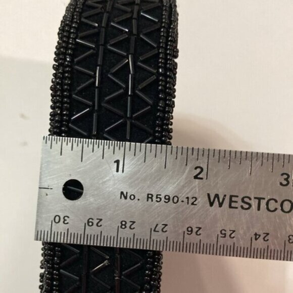 Black Beaded Clutch - Picture 8 of 12